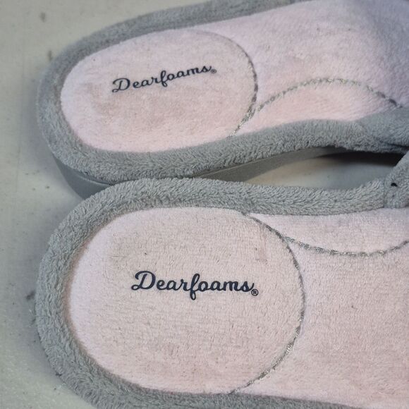 Dearfoams Medium 7-8 Slipper - NWOT - Picture 3 of 6